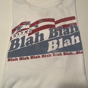 Vote Blah Blah Blah Graphic Tee